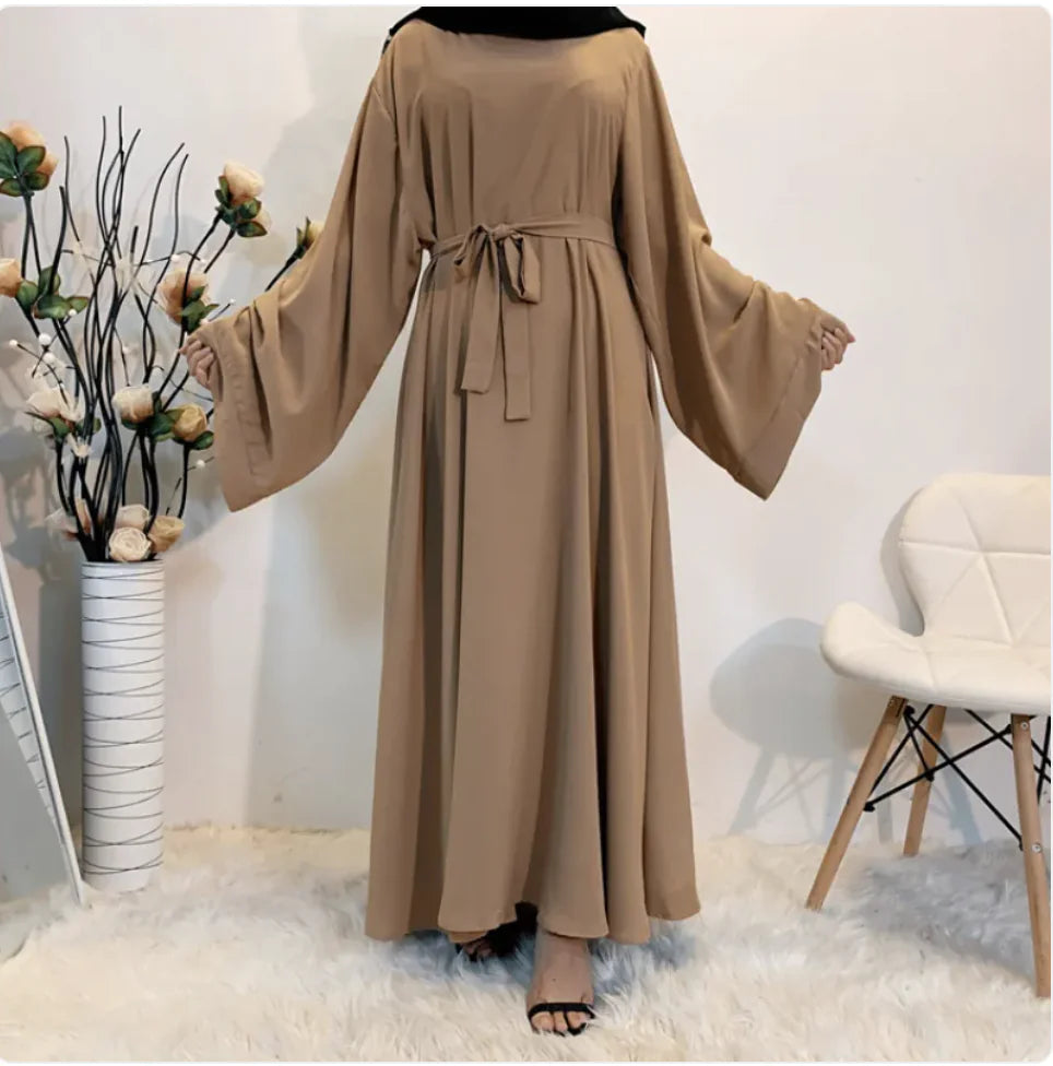Elegant Long Abaya - Sophisticated Dubai Design