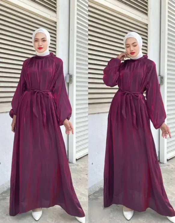 Full-Length Sleeve Hijab Dress