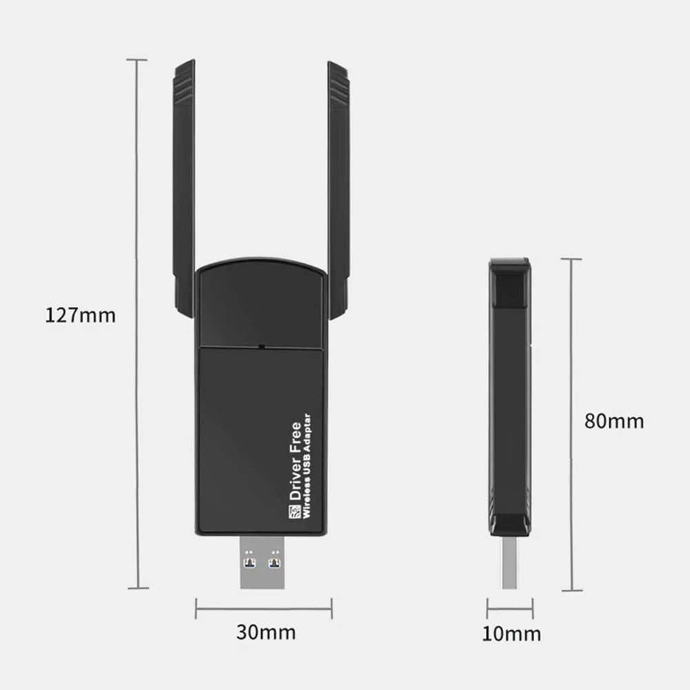 Dual Band Wireless Adapter 1300Mbps USB 3.0