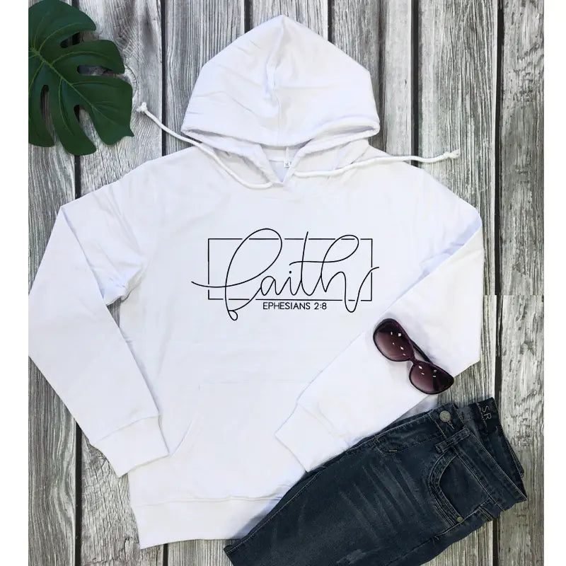 Women's Cozy Alphabet Hoodie with Pockets