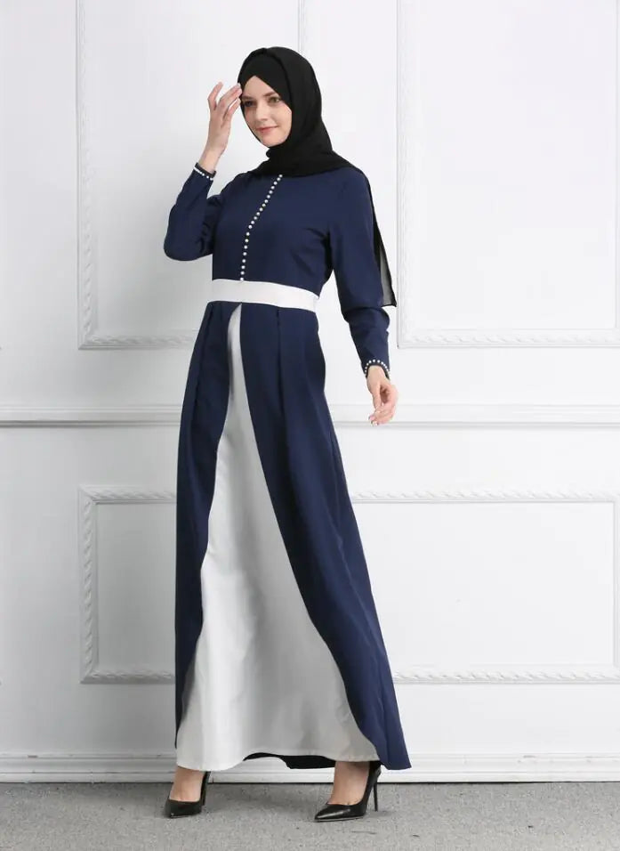 Elegant Middle Eastern Maxi Dress