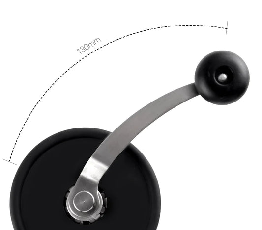 Sleek Ceramic Core Coffee Mill