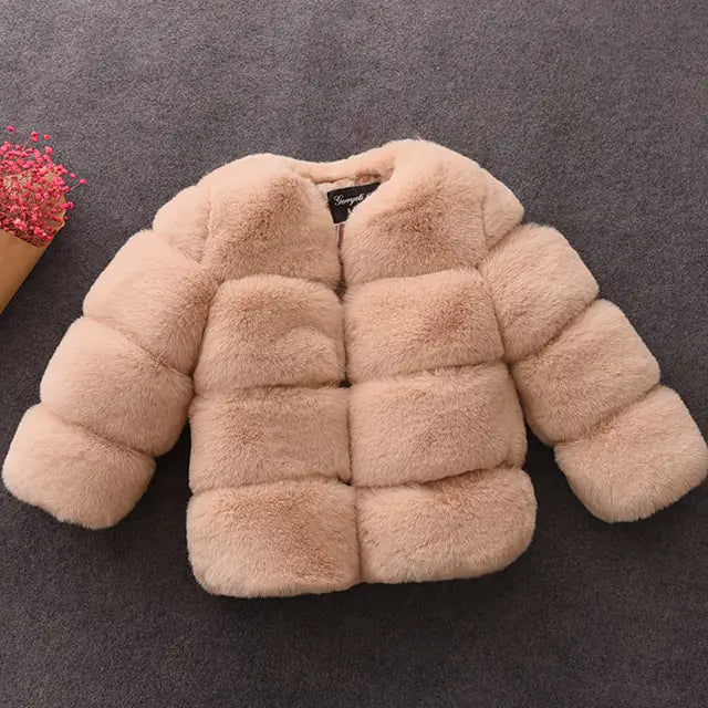 Kids' Luxury Fur Jacket