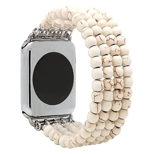 Agate Style Beaded Watch Strap for Apple Watch