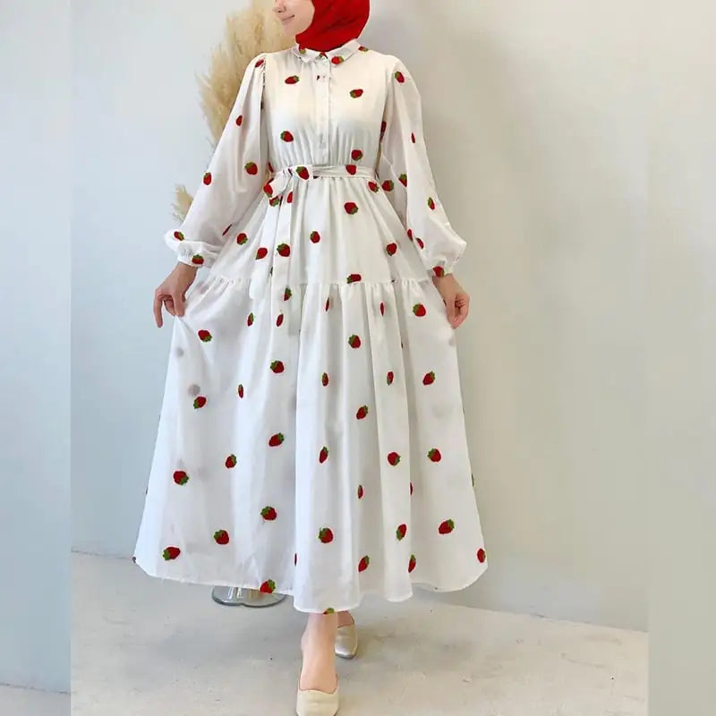 Elegant Middle East Long Sleeve Dress Shirt