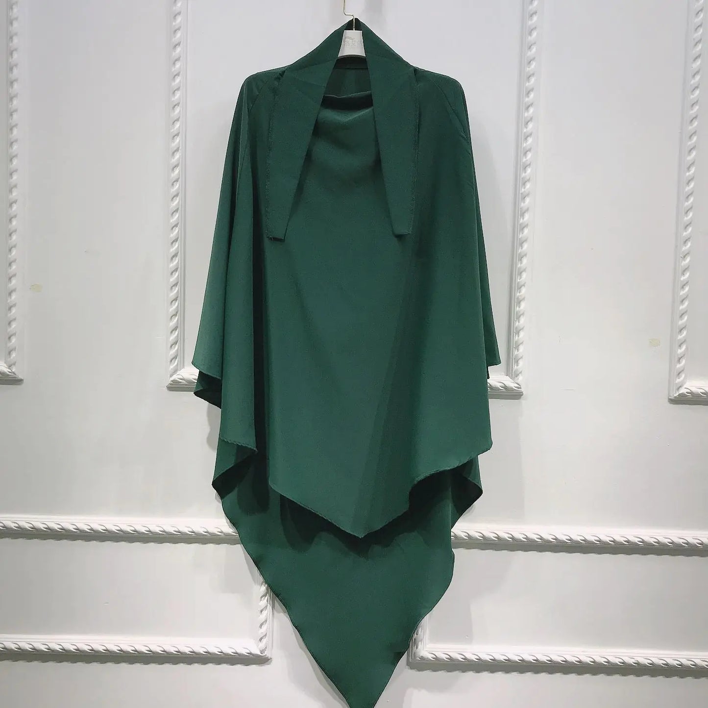 Elegant Solid Color Hijab - Soft Touch Shawl
