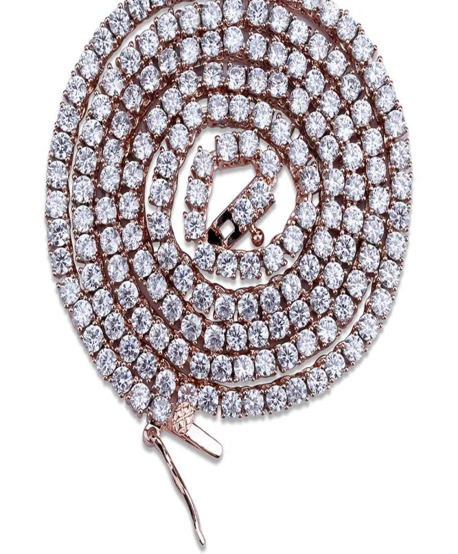 Elegant Zircon Men's Chain