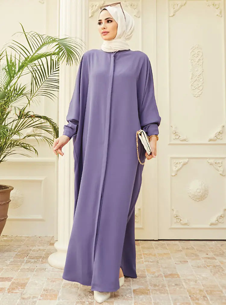 Elegant Southeast Asian Batwing Abaya