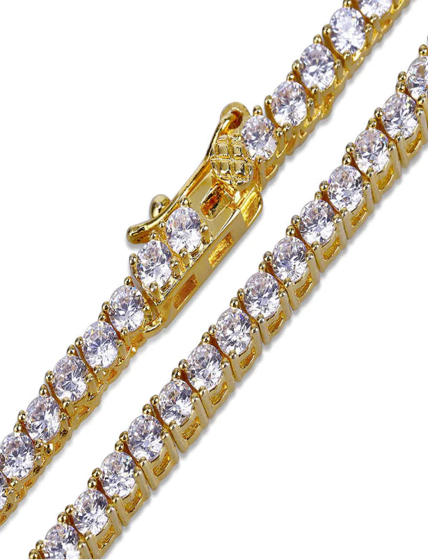 Elegant Zircon Men's Chain