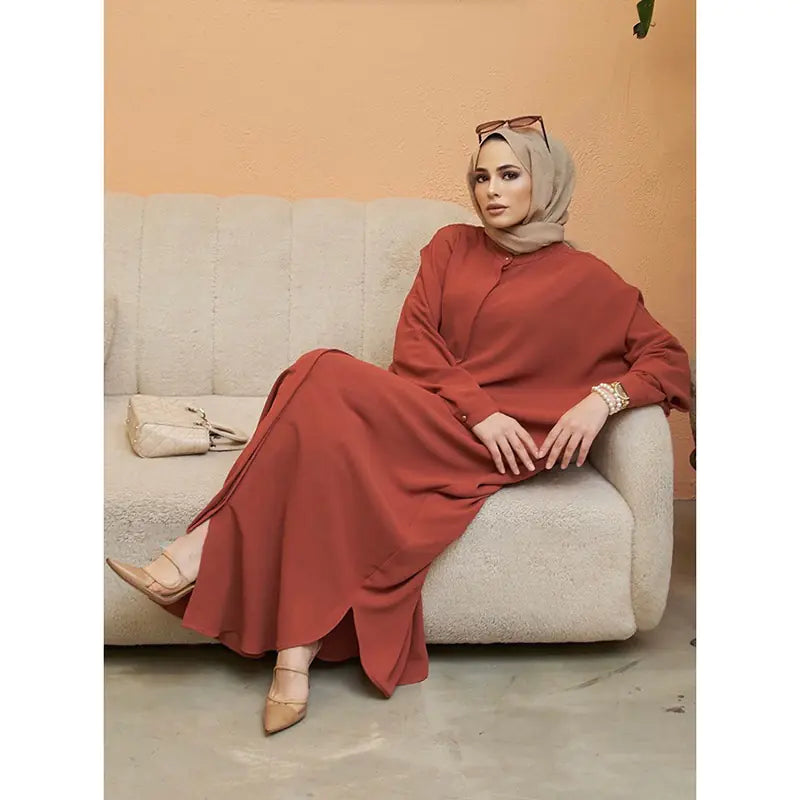 Elegant Southeast Asian Batwing Abaya