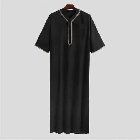 2024 Elegant Men's Arabic Long Shirt