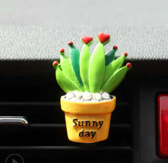 Car Scent Clip with Cartoon Designs