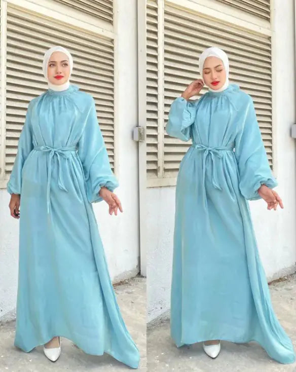 Full-Length Sleeve Hijab Dress
