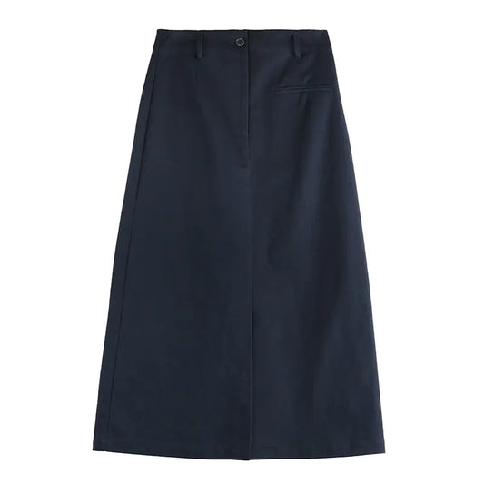 Elegant Summer Slit Skirt