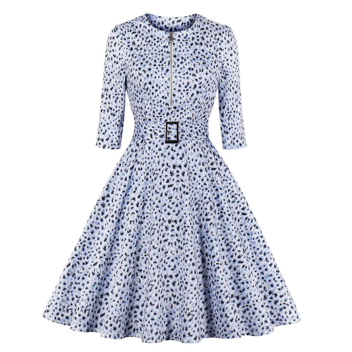 2020 Fall Fashion Leopard Print Dress for Women