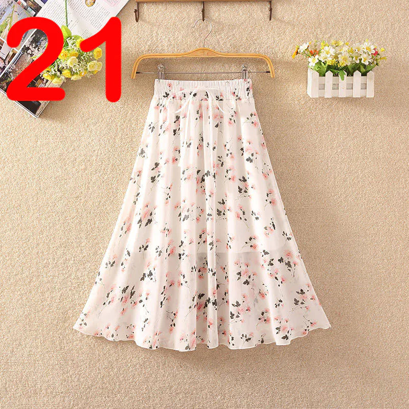 Summer Elegance Chiffon Skirt