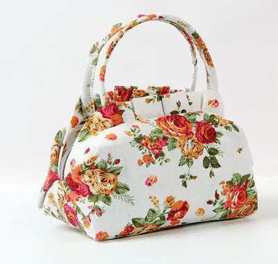 Middle-aged Women's Hand Bag and Accessories Set