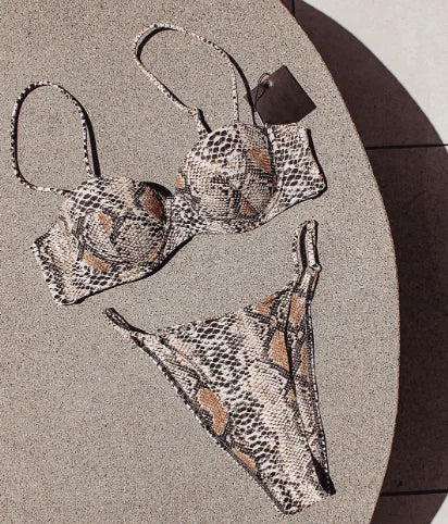 Serpentine Charm Bikini Set