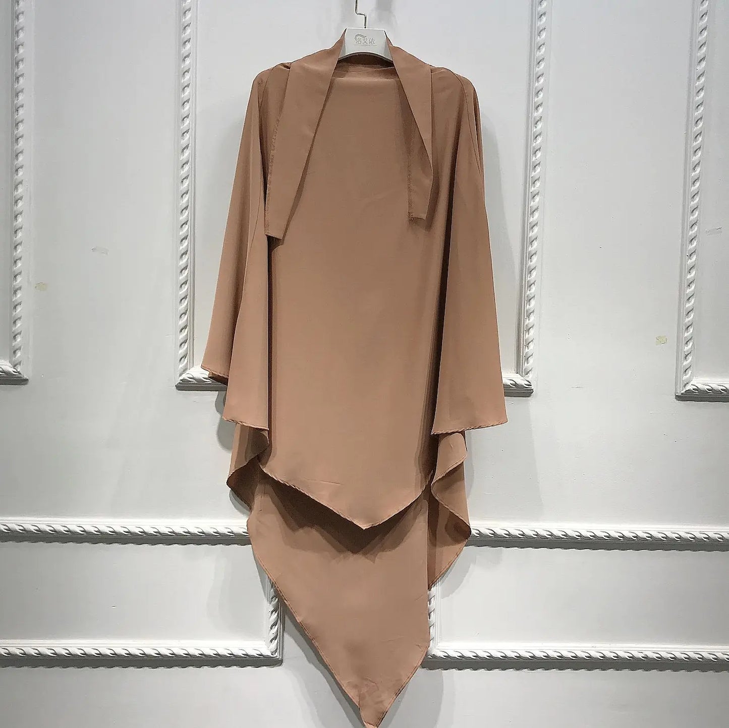 Elegant Solid Color Hijab - Soft Touch Shawl