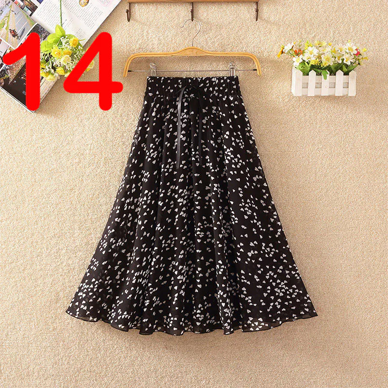 Summer Elegance Chiffon Skirt