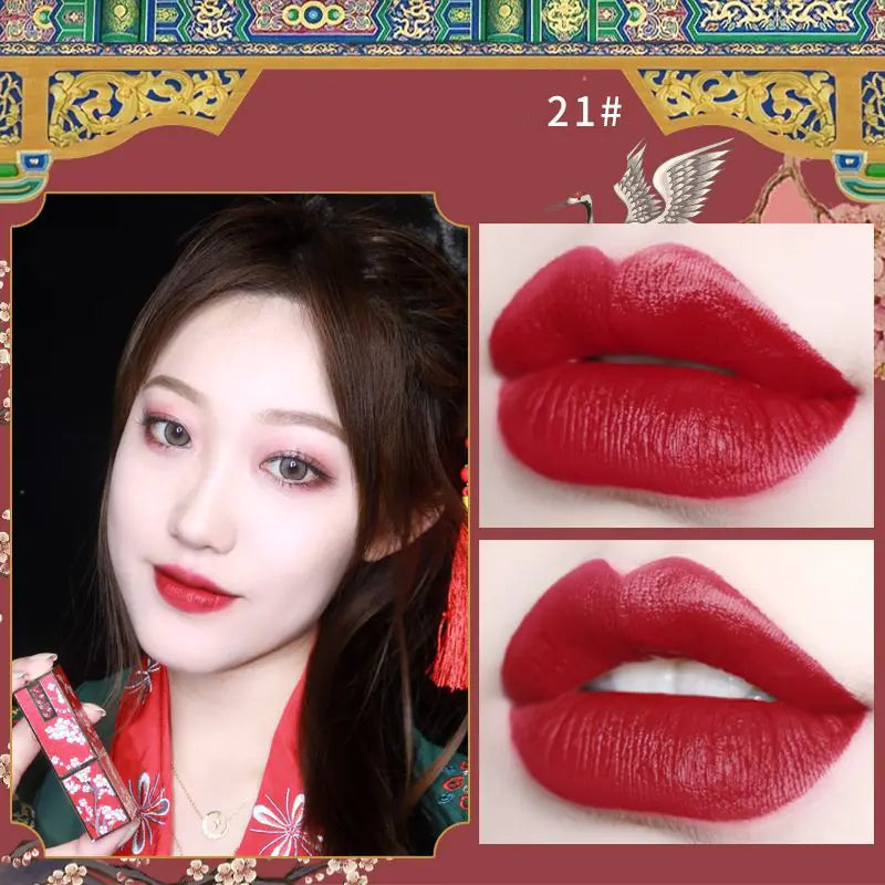 Jinse Peach Velvet Love Lipstick