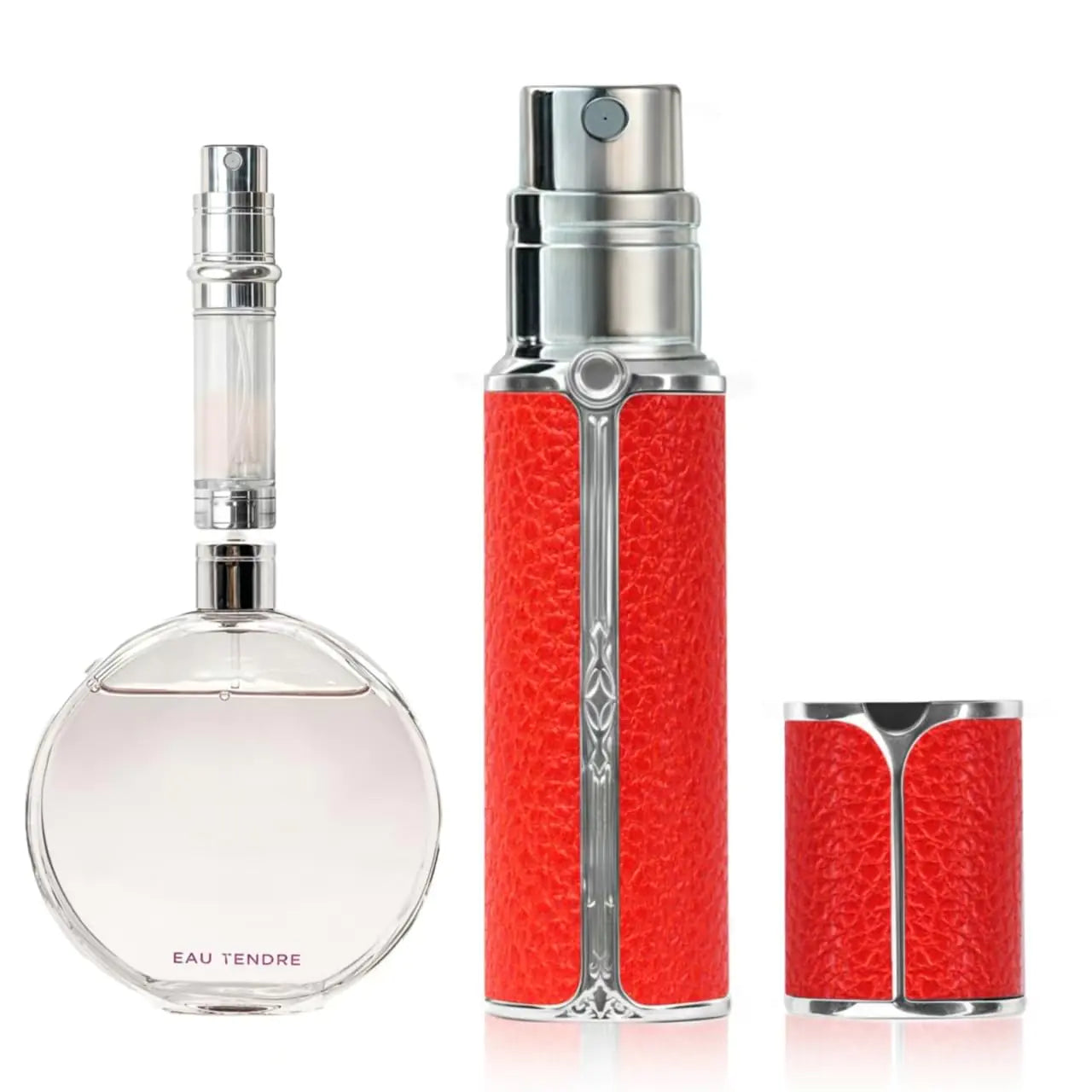 LuxEscape 5ml Red Leather Atomiser
