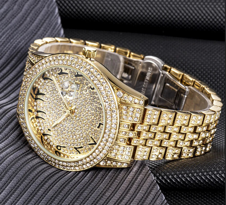 Elegant Diamond Starry Sky Men's Watch