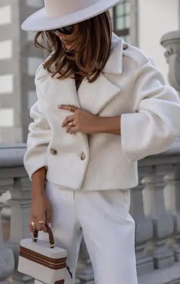 Classic Wool Suit Coat