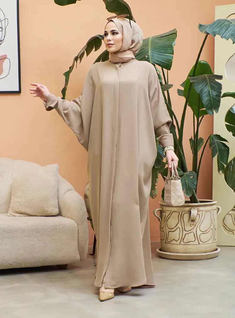Elegant Southeast Asian Batwing Abaya