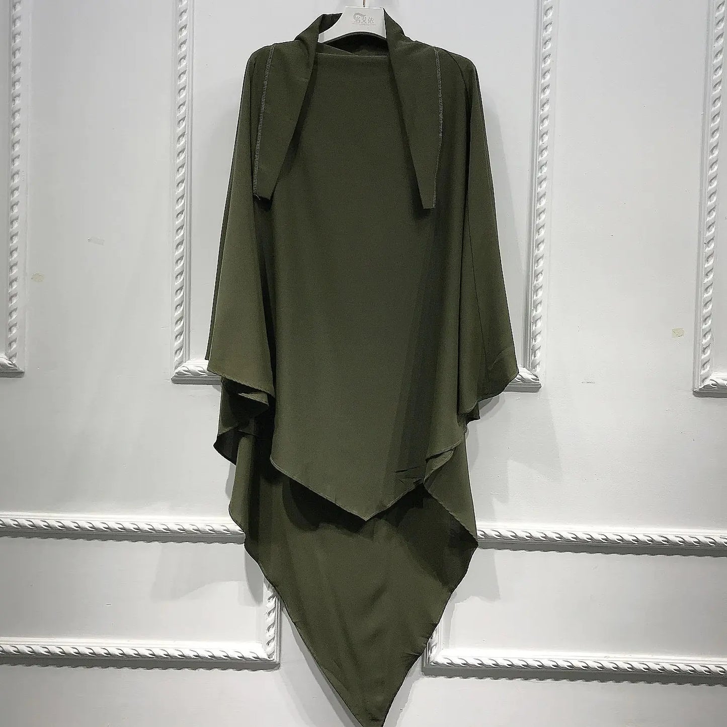 Elegant Solid Color Hijab - Soft Touch Shawl