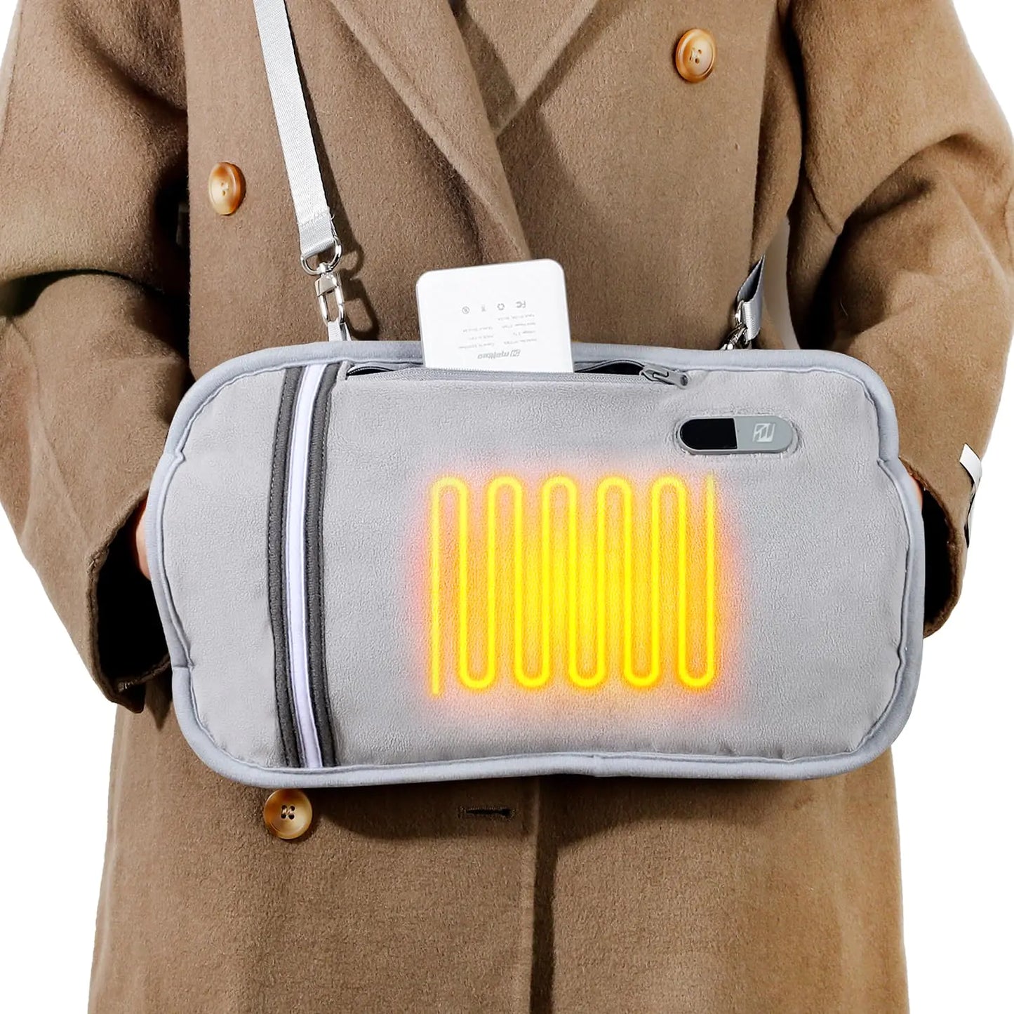 Graphene Quick-Heat Hand Warmer & Power Bank