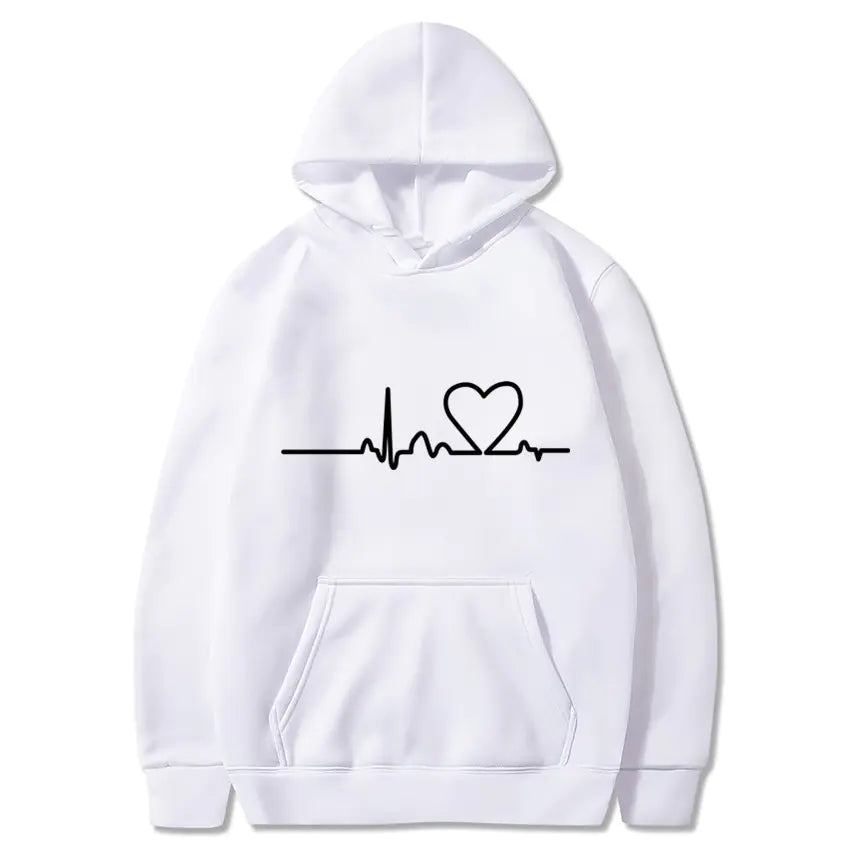 Women's Cozy Alphabet Hoodie with Pockets