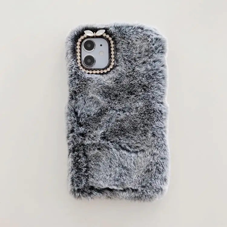 Chic Faux Fur Phone Protector