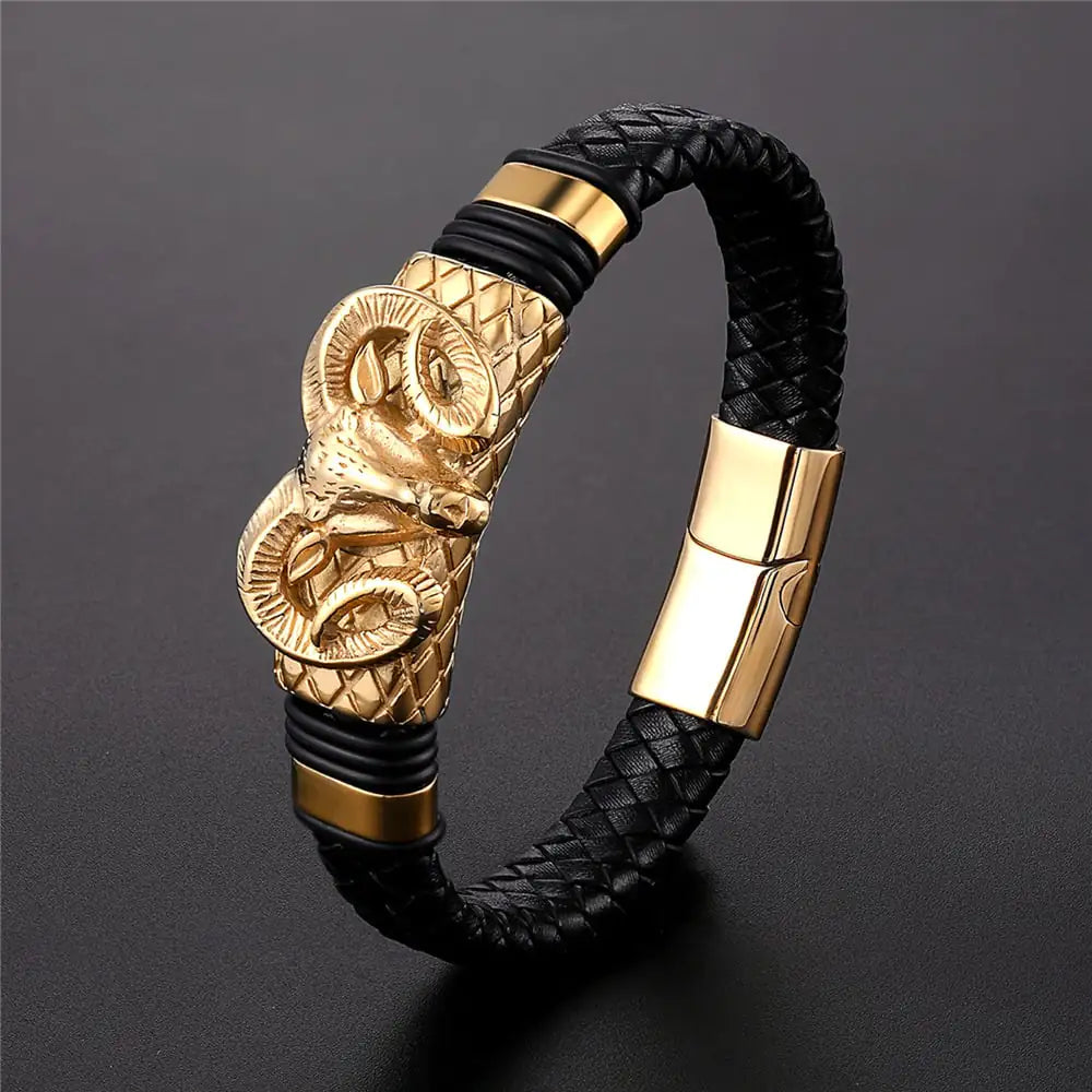 Men's Stellar Steel Braided Bracelet