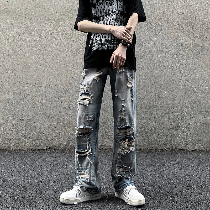 Trendsetter Perforated Couple Jeans