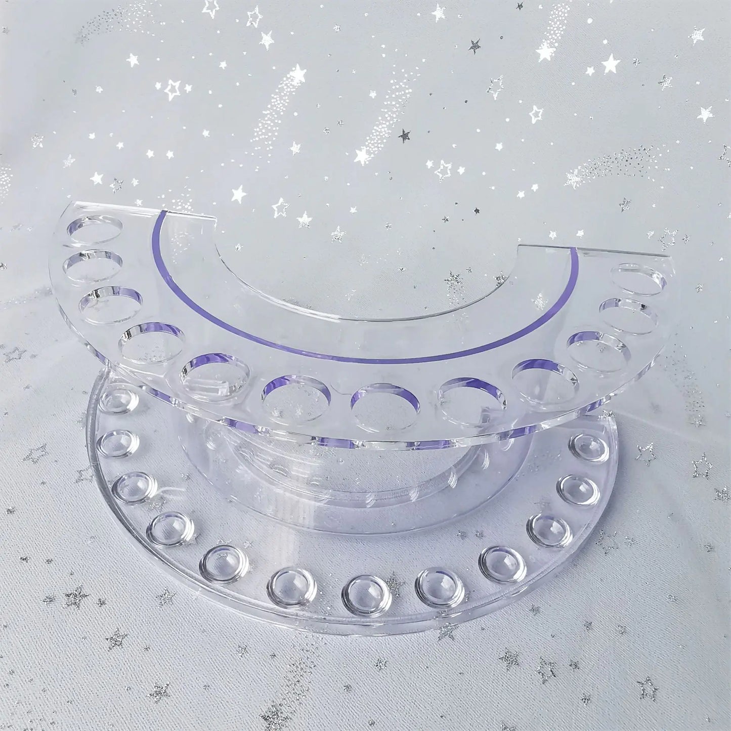 Chic Acrylic Beauty Organizer Stand