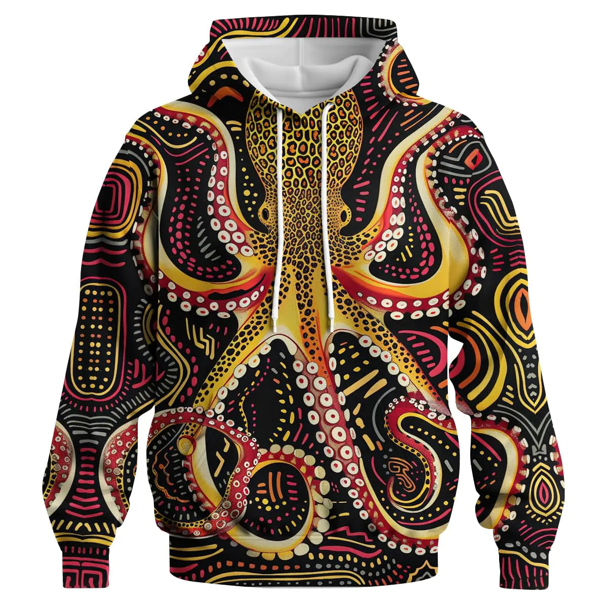 Tentacular Unisex Graphic Hoodie O1XL