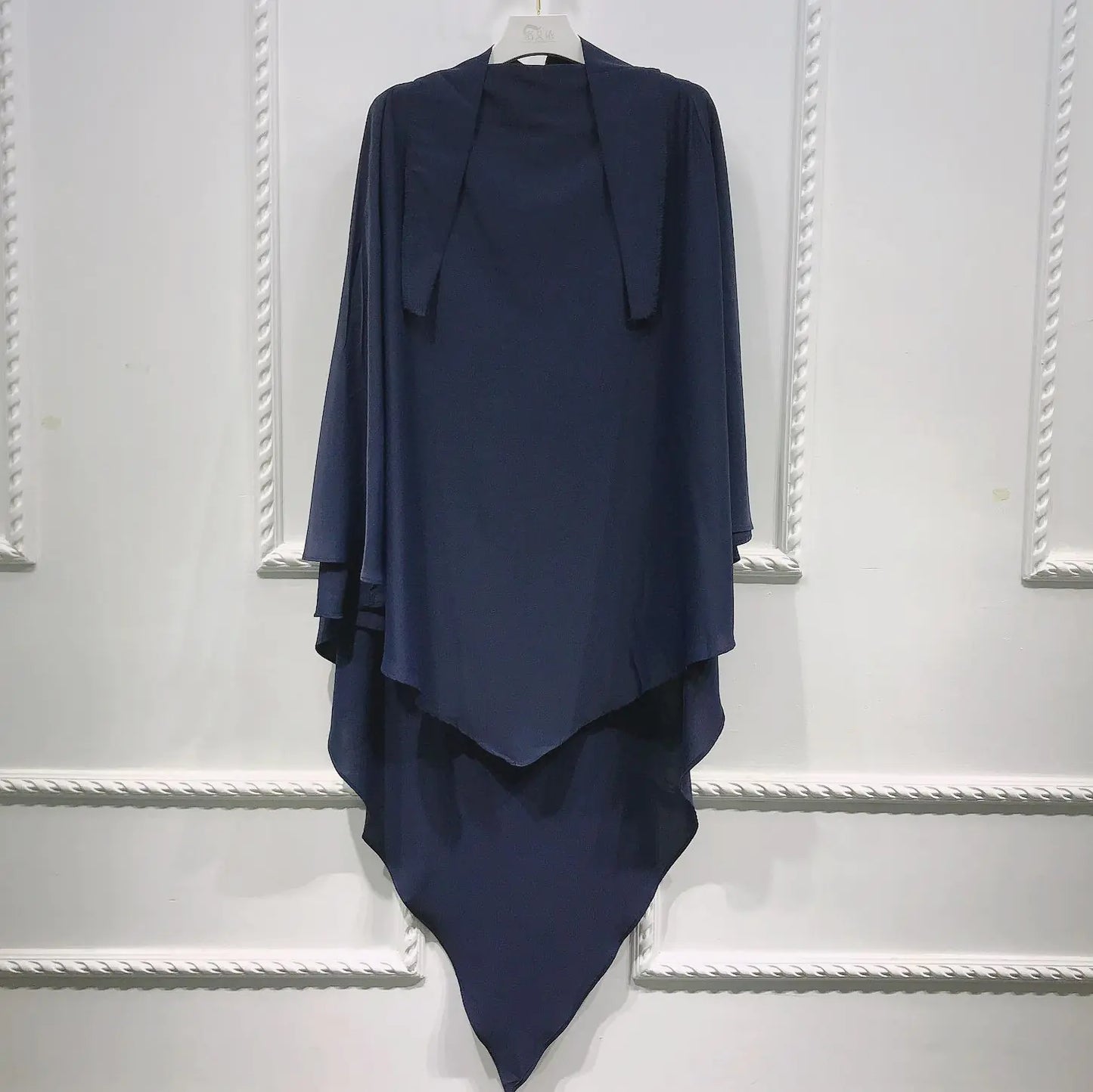 Elegant Solid Color Hijab - Soft Touch Shawl