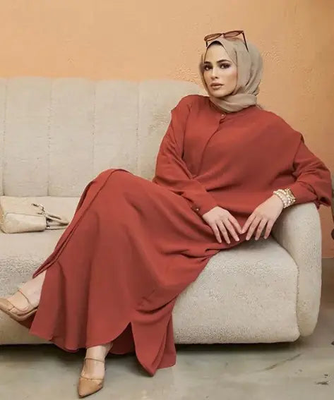 Elegant Modest Abaya Dress