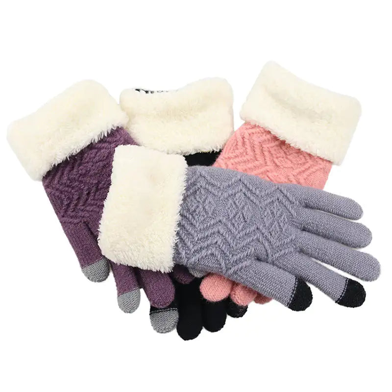 Cozy Knit Winter Gloves