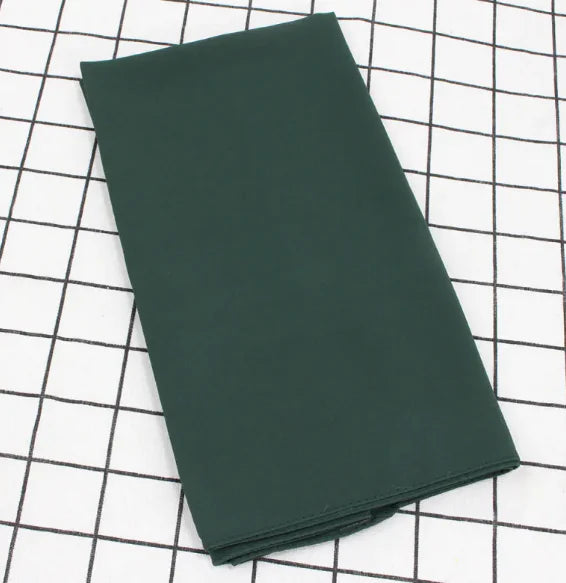 Chic Pearl Chiffon Hijab - Lightweight Solid Shade