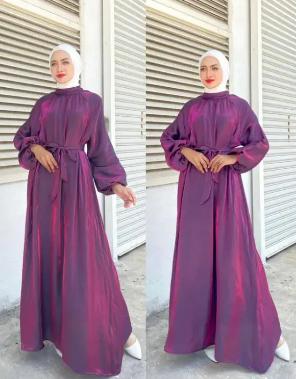 Full-Length Sleeve Hijab Dress