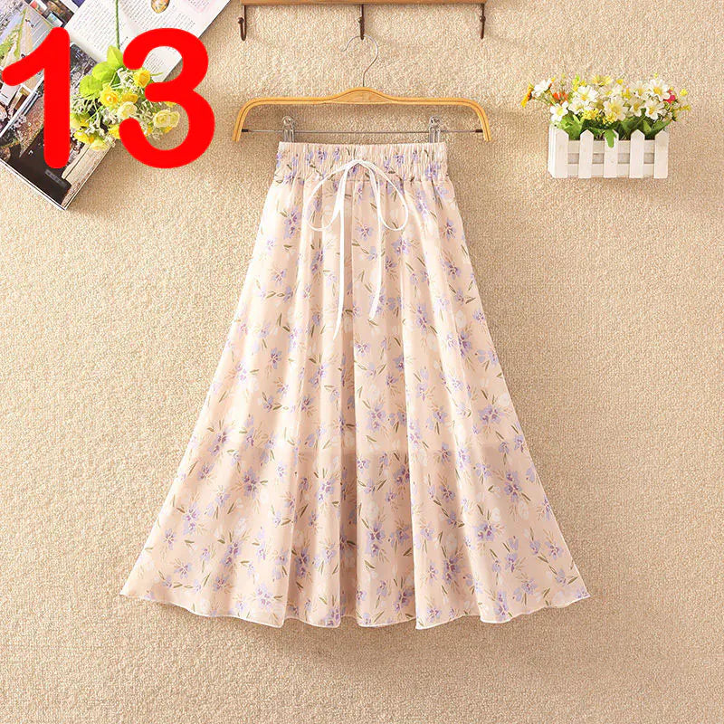 Summer Elegance Chiffon Skirt