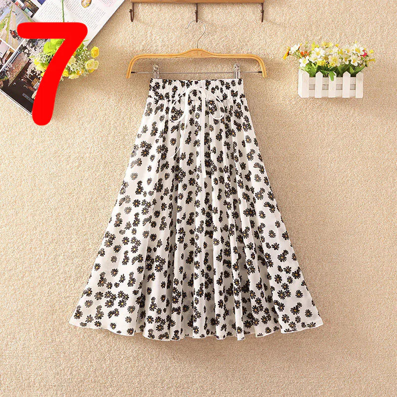 Summer Elegance Chiffon Skirt