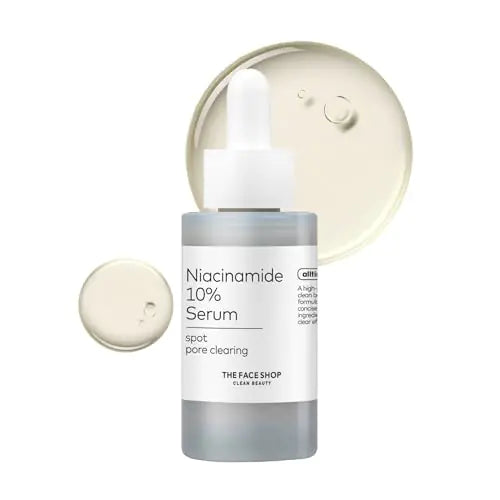The Face Shop Alltimate Niacinamide 10% Serum for Face with Caffeine & Peptide Korean Skin Care Oil Control & Pores Reducer Improve Skin Elasticity Face Serum for Sensitive Skin Non-comedogenic