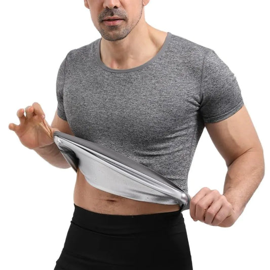 Men's Seamless Sweat-Absorbing Gym Vest for Fitness
