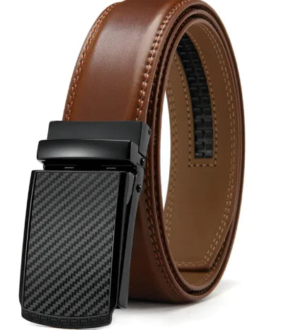 Seamless Cowhide Leather Belt