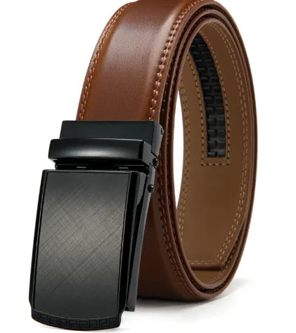 Seamless Cowhide Leather Belt