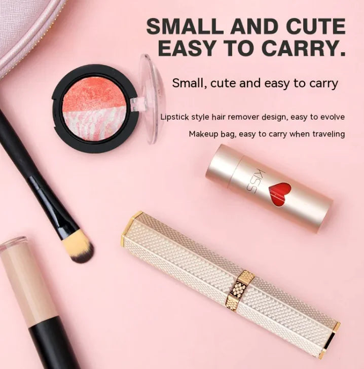 Lipstick-Style Portable Shaver
