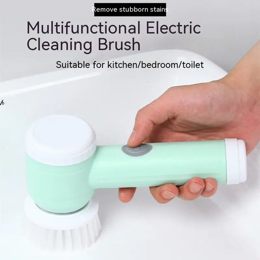 Multifunctional Electric Shoe Brush with Soft Fur